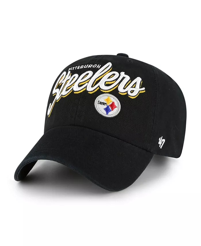 Женская черная регулируемая кепка Ariana Clean Up Pittsburgh Steelers '47 Brand
Женская черная регулируемая кепка Ariana Clean Up Pittsburgh Steelers '47 Brand