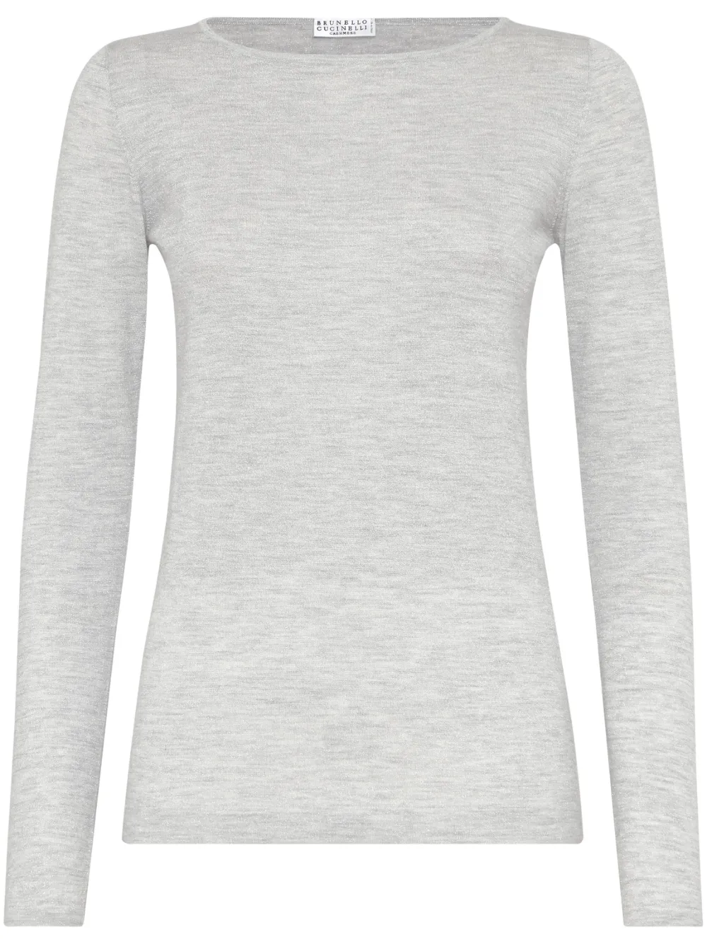 Джемпер тонкой вязки Brunello Cucinelli, серый
Джемпер тонкой вязки Brunello Cucinelli, серый