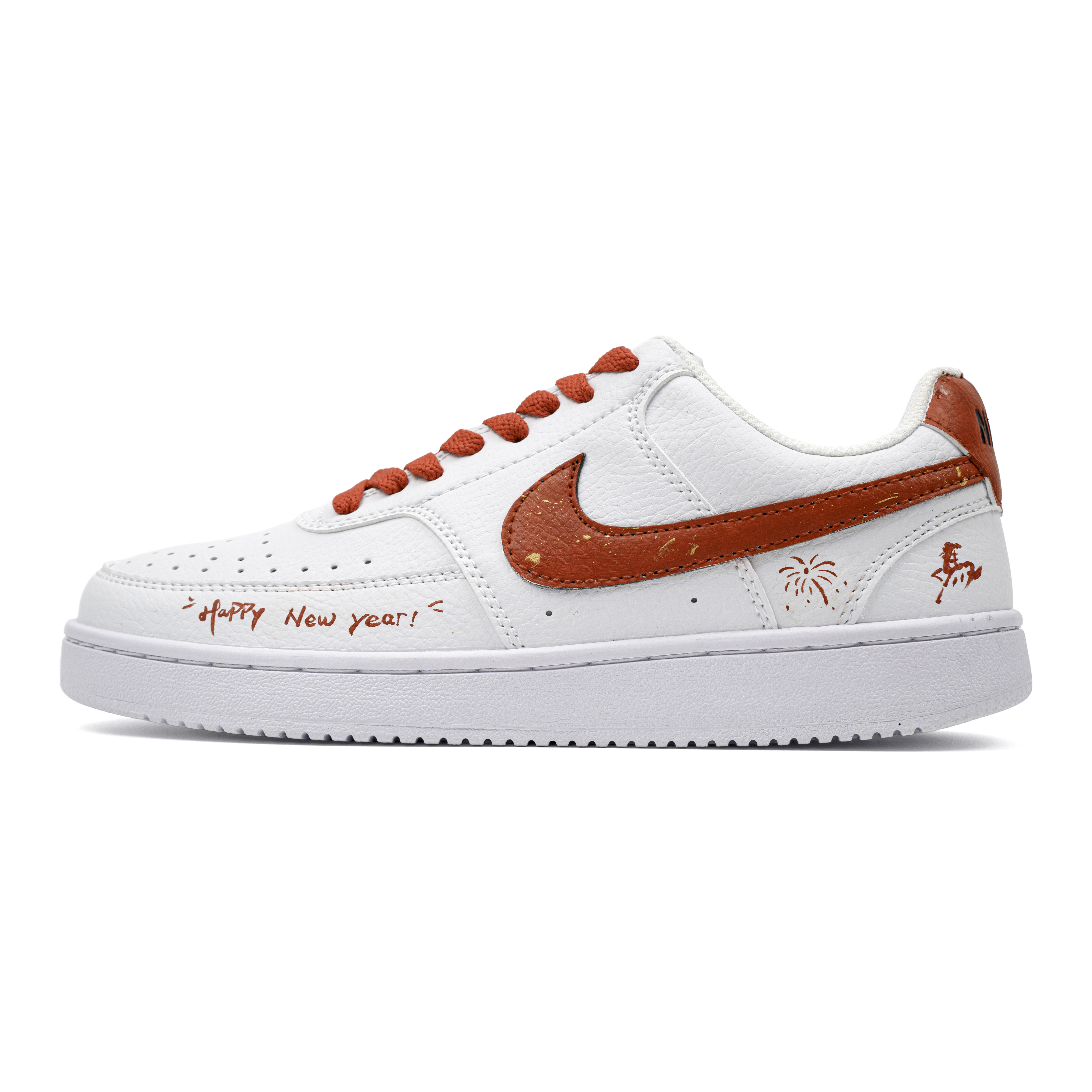 Court Vision 1 Blessing Steps Welcome Spring Cushioning Abrasion Resistant Slip Resistant Low top Nike, red
Court Vision 1 Blessing Steps Welcome Spring Cushioning Abrasion Resistant Slip Resistant Low top Nike, red