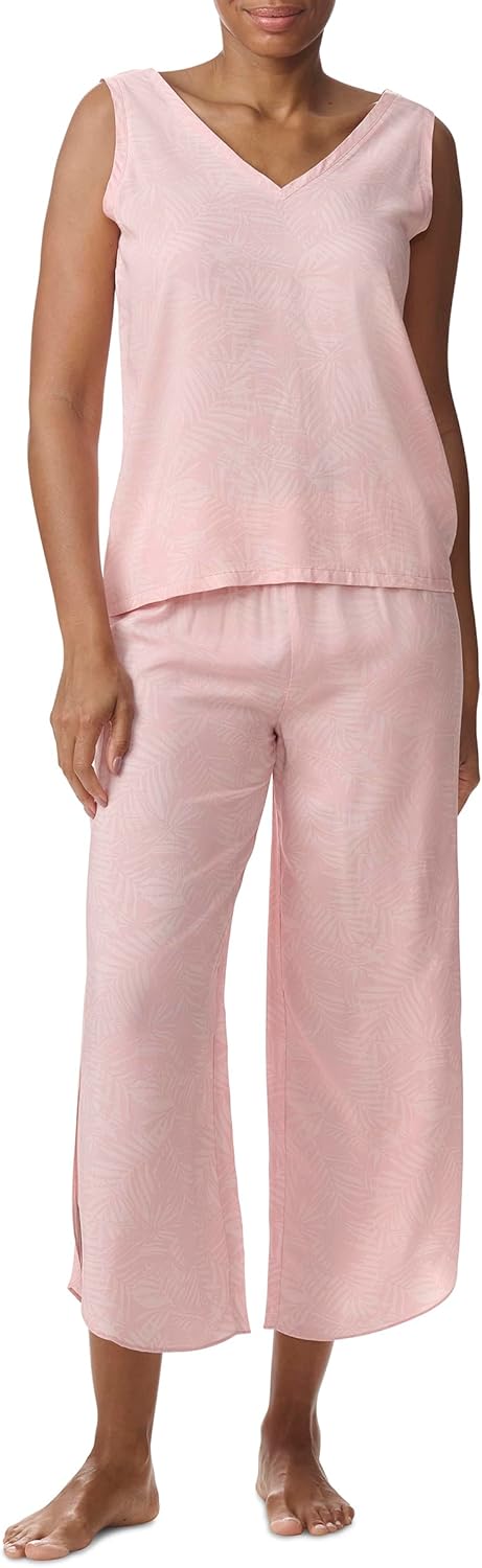 Женский пижамный комплект Tommy Hilfiger из майки и укороченных брюк, Tonal Palm/Peach Skin
Женский пижамный комплект Tommy Hilfiger из майки и укороченных брюк, Tonal Palm/Peach Skin