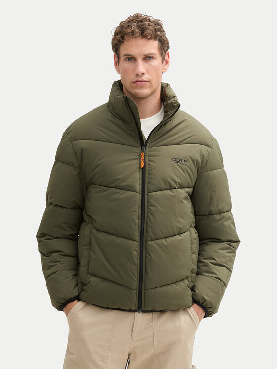 Пуховик свободного кроя Tom Tailor Denim, зеленый
Пуховик свободного кроя Tom Tailor Denim, зеленый