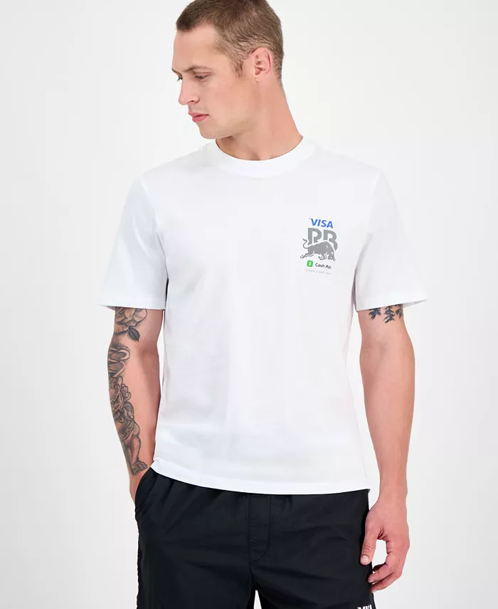 Мужская футболка с принтом Core Fanwear, свободного кроя, с коротким рукавом и круглым вырезом Hugo Boss, белый
Мужская футболка с принтом Core Fanwear, свободного кроя, с коротким рукавом и круглым вырезом Hugo Boss, белый