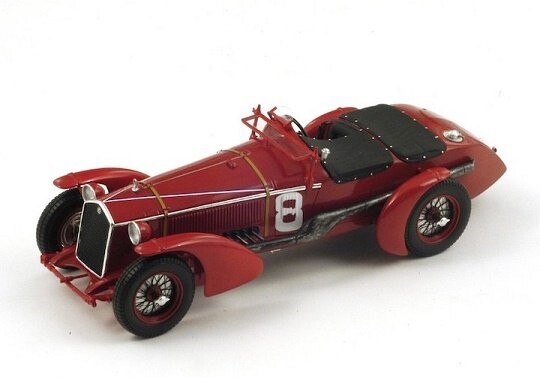Модель Spark Alfa Romeo 8C #8 Sommer - Chinetti Win 1:43 43Lm32
Модель Spark Alfa Romeo 8C #8 Sommer - Chinetti Win 1:43 43Lm32