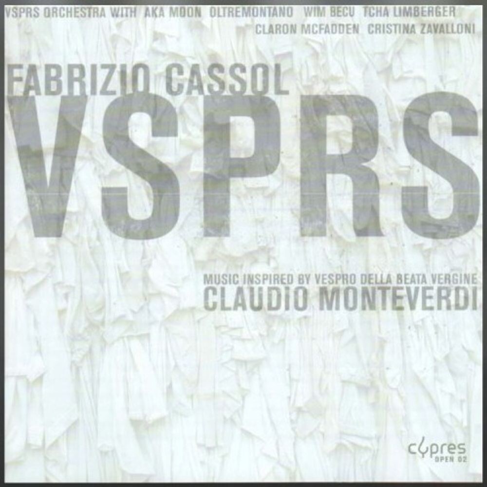 Диск CD Fabrizio Cassol: Vsprs Inspire
Диск CD Fabrizio Cassol: Vsprs Inspire