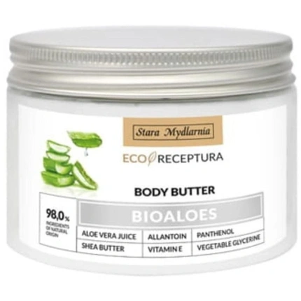 Bodymania Eco Aloe Vera Body Butter 300 миллилитров Sdk Cosmetics
Bodymania Eco Aloe Vera Body Butter 300 миллилитров Sdk Cosmetics