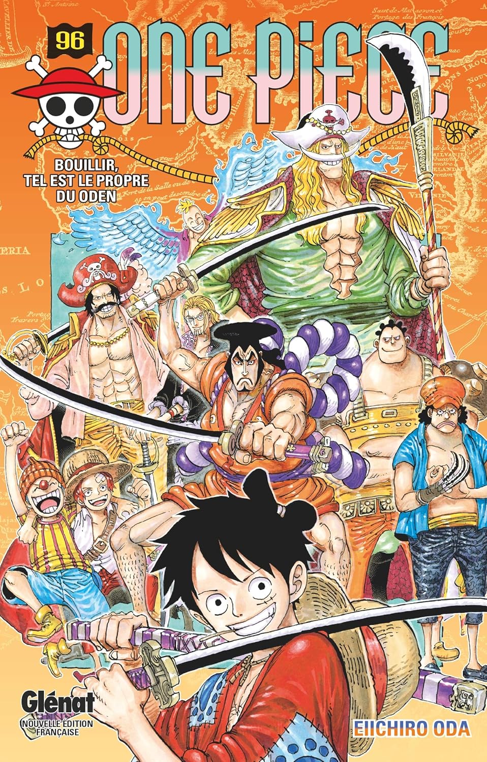 One Piece - Édition originale - Tome 96: Bouillir, tel est le propre du oden (GLENAT)
One Piece - Édition originale - Tome 96: Bouillir, tel est le propre du oden (GLENAT)