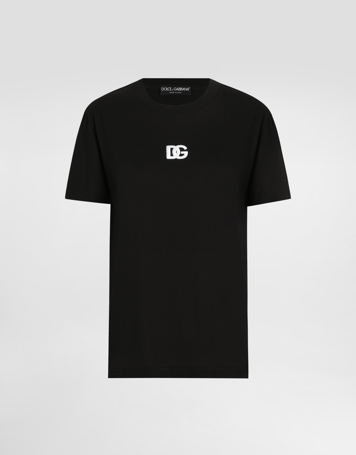 Футболка из джерси с вышивкой логотипа dg Dolce & Gabbana, черный
Футболка из джерси с вышивкой логотипа dg Dolce & Gabbana, черный