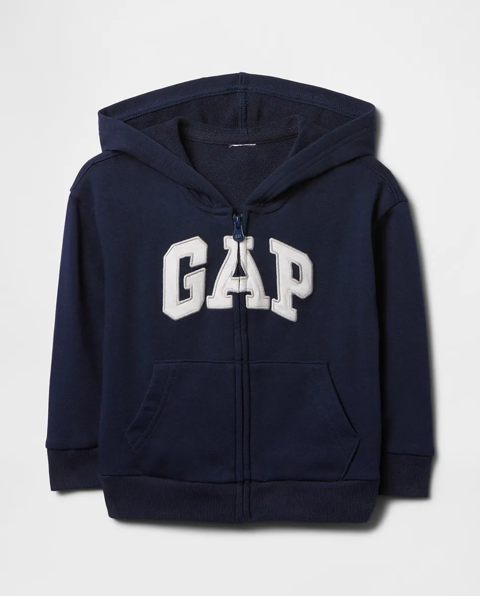 Толстовка с капюшоном и молнией с логотипом, карманы в виде кенгуру Gap, тёмно-синий
Толстовка с капюшоном и молнией с логотипом, карманы в виде кенгуру Gap, тёмно-синий