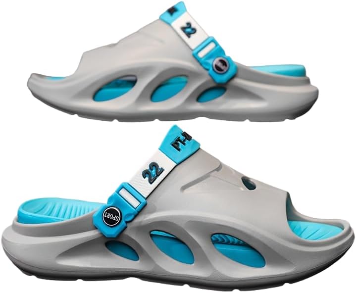 Мужские шлепанцы HCHCTRY EVA, нескользящие, быстросохнущие, с открытым носком, для дома и улицы, летние пляжные шлепанцы для мужчин, серый
Мужские шлепанцы HCHCTRY EVA, нескользящие, быстросохнущие, с открытым носком, для дома и улицы, летние пляжные шлепанцы для мужчин, серый