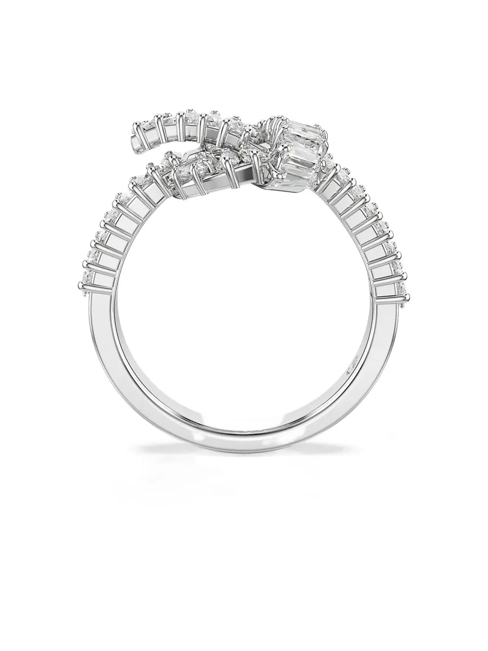 Кольцо Matrix с кристаллами Swarovski, серебяный
Кольцо Matrix с кристаллами Swarovski, серебяный