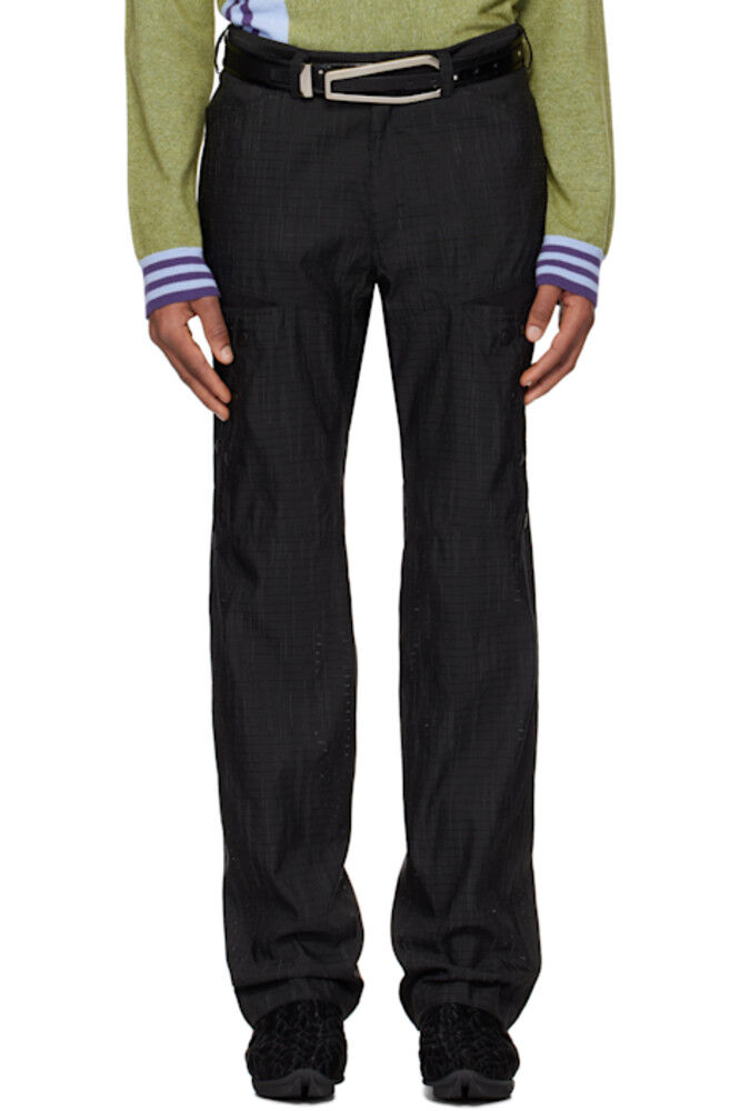 Черные брюки Inex Snap Kiko Kostadinov
Черные брюки Inex Snap Kiko Kostadinov