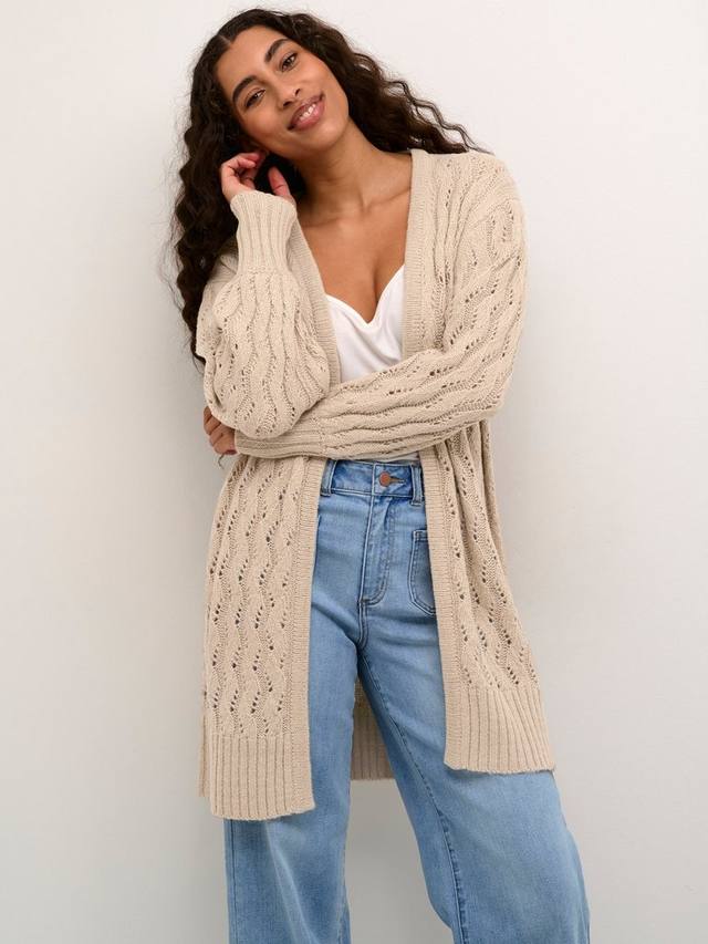 Длинный кардиган KAlena с длинными рукавами цвета feather grey melange KAFFE
Длинный кардиган KAlena с длинными рукавами цвета feather grey melange KAFFE