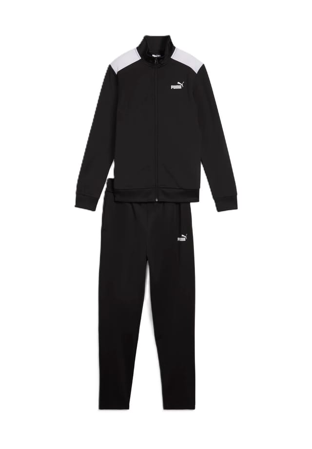 Спортивный костюм с воротником-стойкой Puma, черный
Спортивный костюм с воротником-стойкой Puma, черный