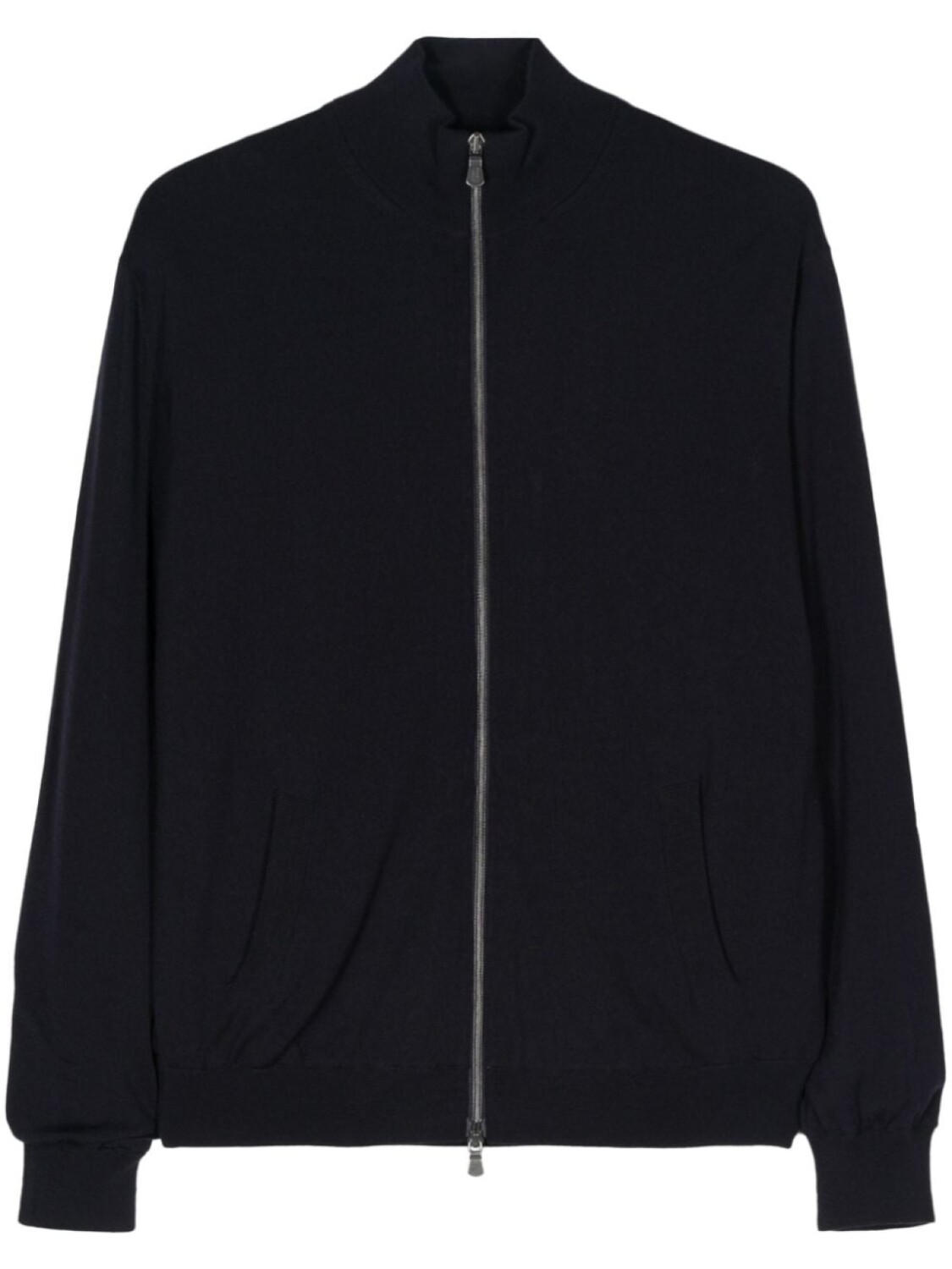 Fedeli кардиган из вирджинской шерсти на молнии, синий
Fedeli кардиган из вирджинской шерсти на молнии, синий