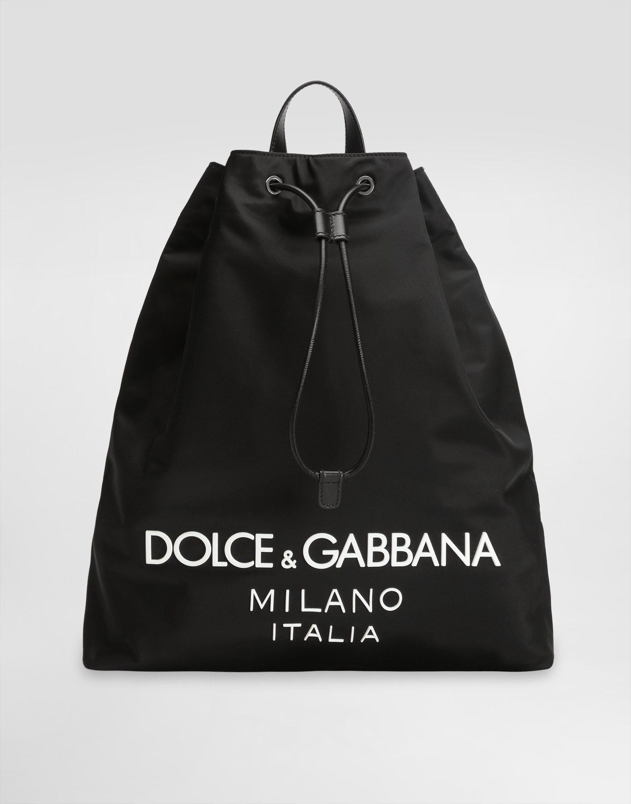 Нейлоновый рюкзак Dolce & Gabbana, черный
Нейлоновый рюкзак Dolce & Gabbana, черный