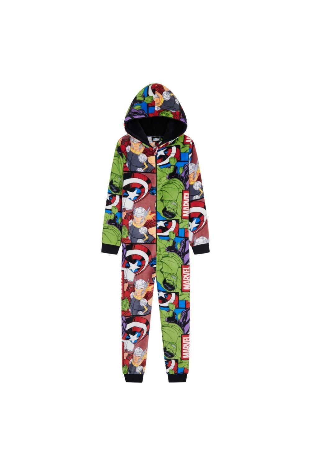 Комбинезон с капюшоном и принтом «Мстители» по всей поверхности Marvel, мультиколор
Комбинезон с капюшоном и принтом «Мстители» по всей поверхности Marvel, мультиколор