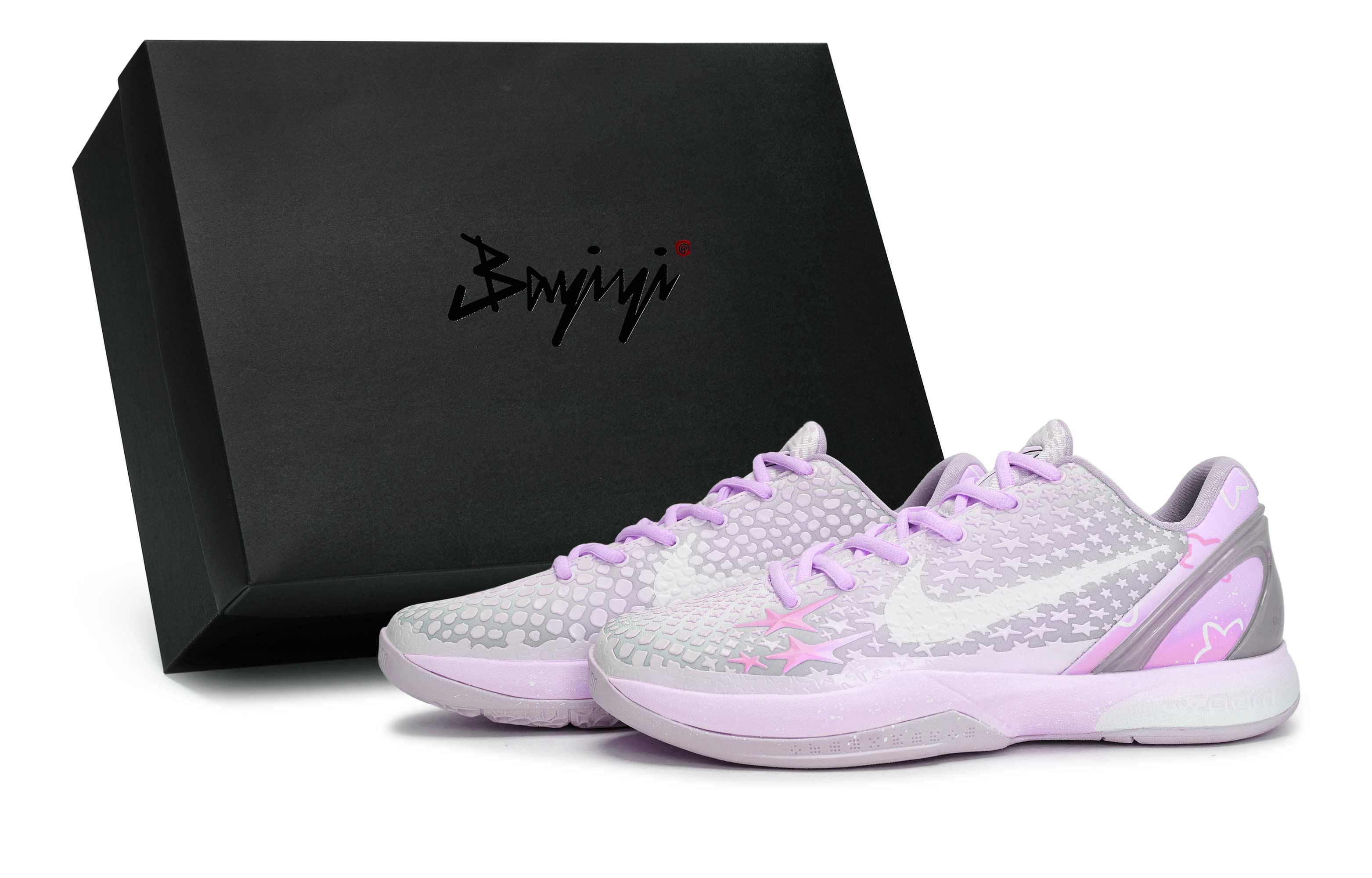 Nike Баскетбольные кроссовки Zoom Kobe 6 с противоскользящим покрытием, износостойкие, низкие, мужские, фиолетовые
Nike Баскетбольные кроссовки Zoom Kobe 6 с противоскользящим покрытием, износостойкие, низкие, мужские, фиолетовые