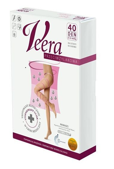 Компрессионные колготки Veera Rajstopy Przeciwżylakowe 40 Den Kolor Natural, 4
Компрессионные колготки Veera Rajstopy Przeciwżylakowe 40 Den Kolor Natural, 4