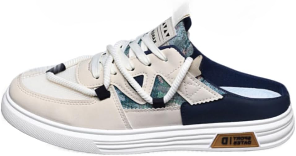 Мужские кеды-мюли без задника на холщовой основе, широкие кроссовки для тенниса и ракеточных видов спорта Geerta, синий
Мужские кеды-мюли без задника на холщовой основе, широкие кроссовки для тенниса и ракеточных видов спорта Geerta, синий