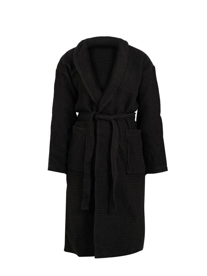 Халат just2little Morgenmantel Waffle, черный
Халат just2little Morgenmantel Waffle, черный