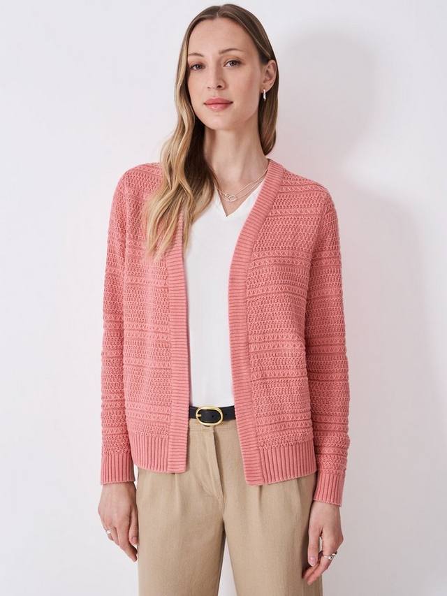 Кардиган с открытым воротом и деталью тали Crew Clothing, Pink
Кардиган с открытым воротом и деталью тали Crew Clothing, Pink