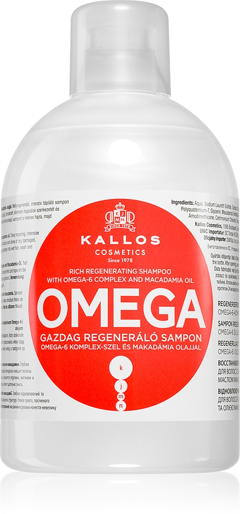 Kjmn профессиональный восстанавливающий шампунь с комплексом омега-6 и маслом макадамии Kallos, 1000 мл
Kjmn профессиональный восстанавливающий шампунь с комплексом омега-6 и маслом макадамии Kallos, 1000 мл