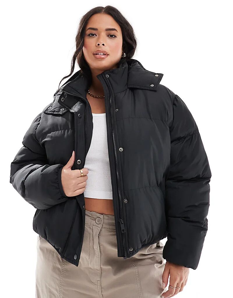 Brave Soul Plus – Черная стеганая куртка с капюшоном, Черный, Brave Soul Plus – Черная стеганая куртка с капюшоном
Brave Soul Plus – Черная стеганая куртка с капюшоном, Черный, Brave Soul Plus – Черная стеганая куртка с капюшоном