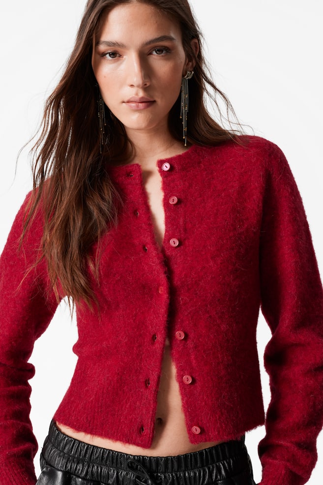 Кардиган из альпака-микса & Other Stories, красный
Кардиган из альпака-микса & Other Stories, красный