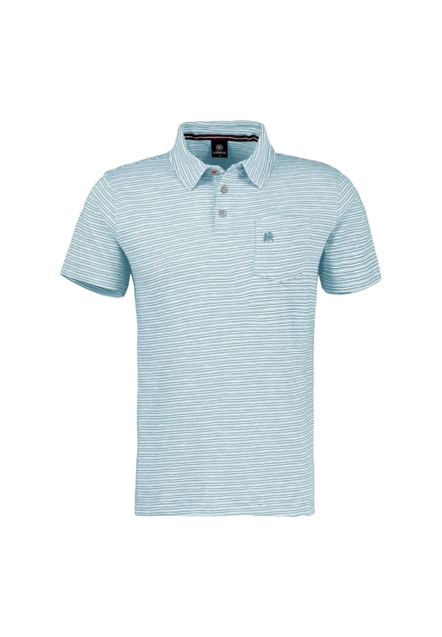 Спортивная полосатая рубашка-поло Lerros, синий
Спортивная полосатая рубашка-поло Lerros, синий