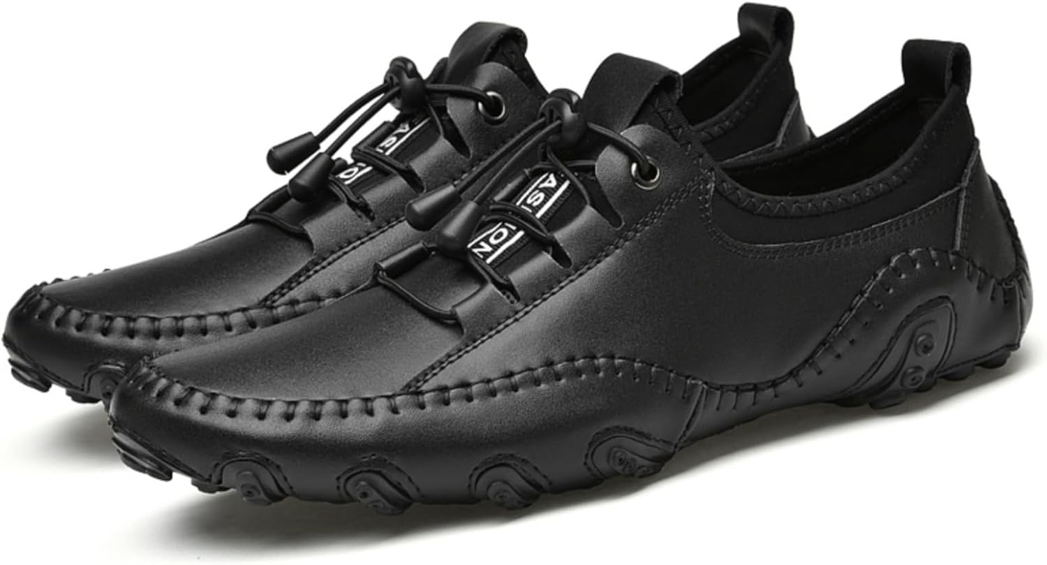 Мужские повседневные кожаные лоферы Kpdwfms - лоферы с ремешком, мокасины и обувь в стиле лодок, для повседневной и свободной носки, черный
Мужские повседневные кожаные лоферы Kpdwfms - лоферы с ремешком, мокасины и обувь в стиле лодок, для повседневной и свободной носки, черный