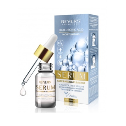 97,86% натуральные ингредиенты Гиалуроновая кислота Сыворотка против старения морщин Витамины E и C Revers Cosmetics
97,86% натуральные ингредиенты Гиалуроновая кислота Сыворотка против старения морщин Витамины E и C Revers Cosmetics