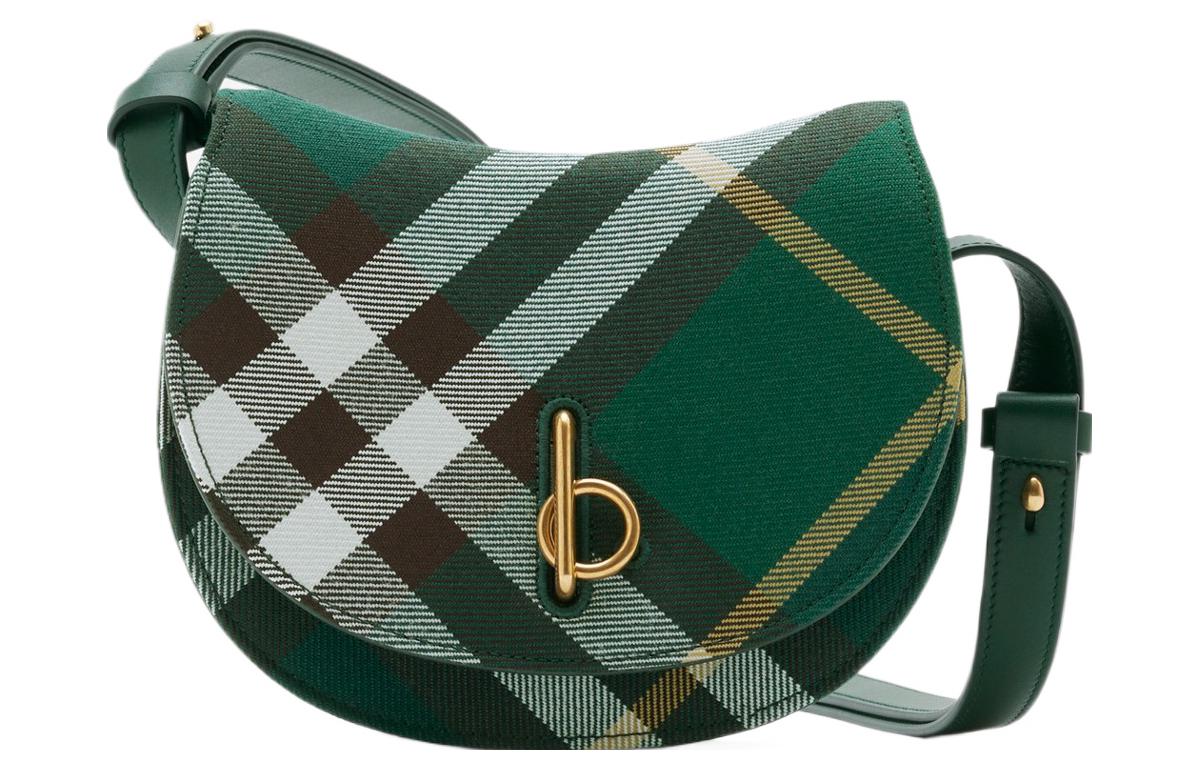 Сумка кроссбодди через плечо мини женская с отделкой из телячьей кожи цвета айви Burberry 
Сумка кроссбодди через плечо мини женская с отделкой из телячьей кожи цвета айви Burberry