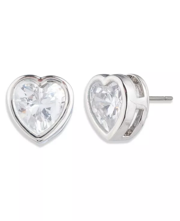 Серьги-Гвоздики в форме сердца с кубическим цирконием серебристого и золотистого оттенка Givenchy, white
Серьги-Гвоздики в форме сердца с кубическим цирконием серебристого и золотистого оттенка Givenchy, white