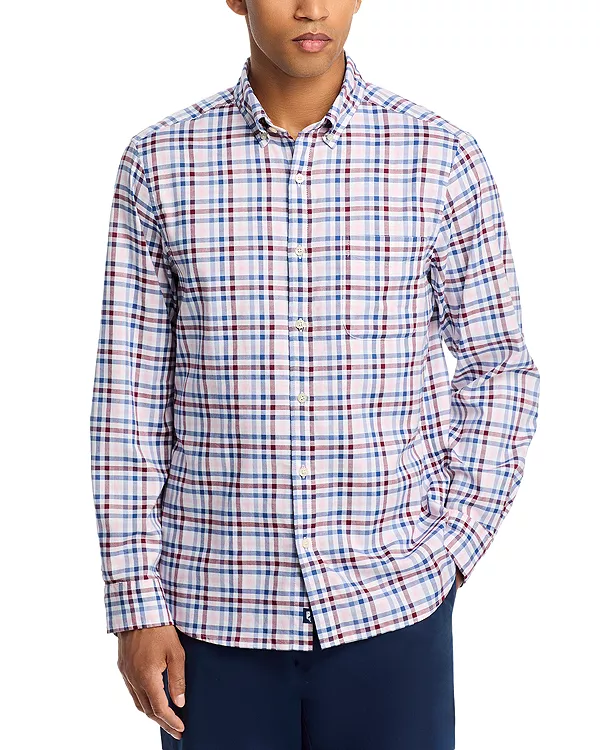 Рубашка Monomoy tattersall oxford Vineyard Vines, мультиколор
Рубашка Monomoy tattersall oxford Vineyard Vines, мультиколор
