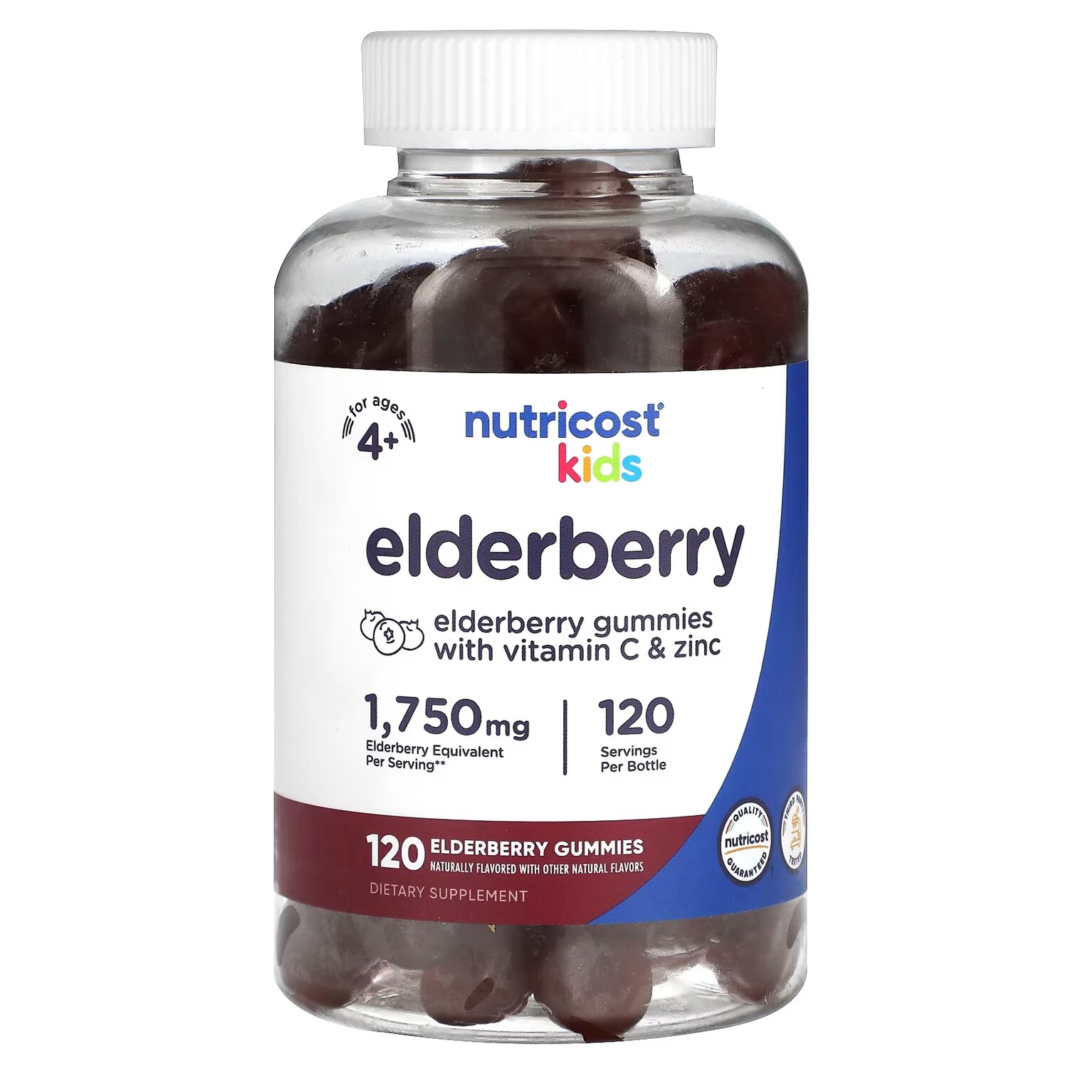 Бузина Nutricost Kids для детей от 4 лет, 120 жевательных таблеток
Бузина Nutricost Kids для детей от 4 лет, 120 жевательных таблеток