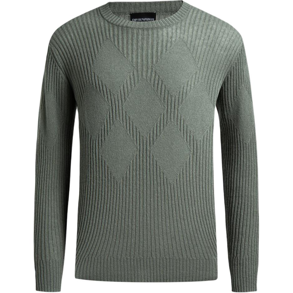 EMPORIO ARMANI Свитшот мужской серо-зеленый
EMPORIO ARMANI Свитшот мужской серо-зеленый