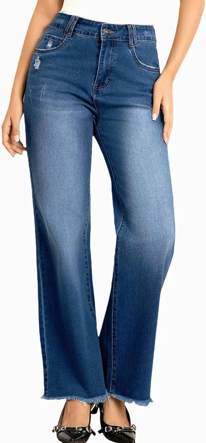 Джинсы JK SUE JONES Wide Leg для женщин Mid High Waist
Джинсы JK SUE JONES Wide Leg для женщин Mid High Waist