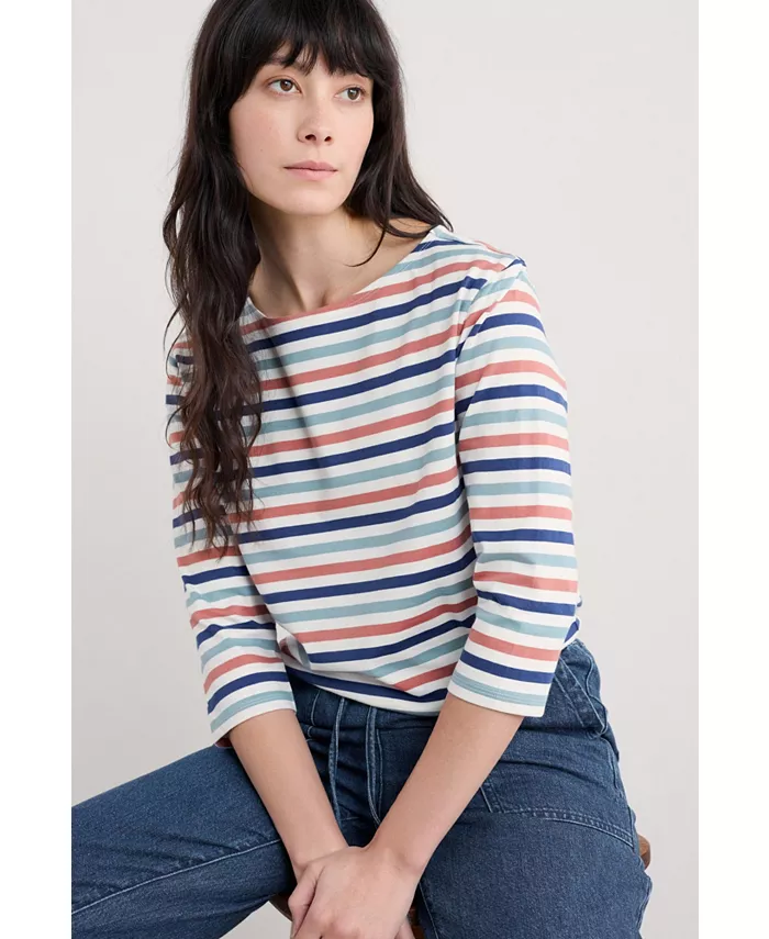 Женский топ Sailor с рукавом три четверти Seasalt Cornwall, розовый
Женский топ Sailor с рукавом три четверти Seasalt Cornwall, розовый