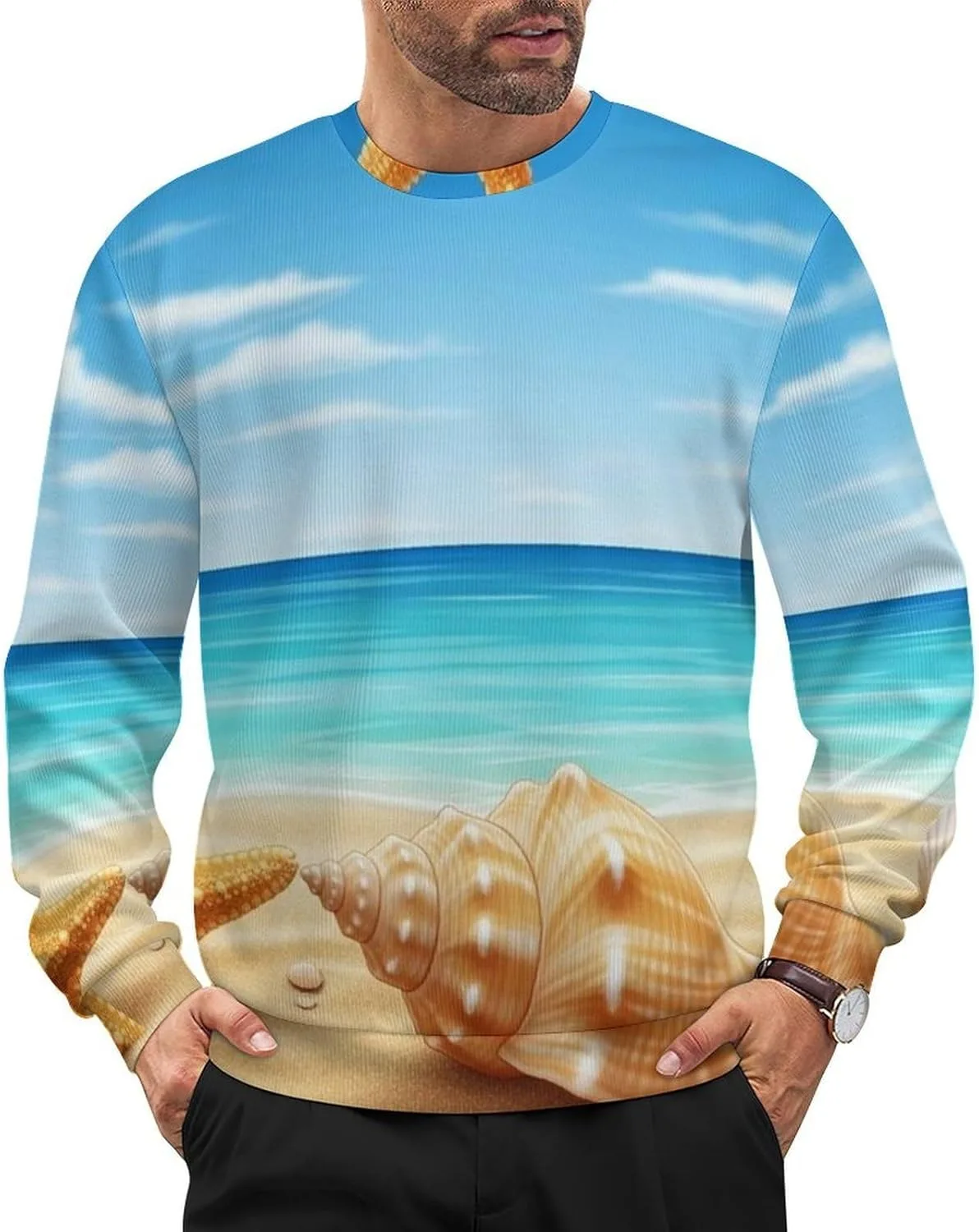 Мужской свитер с круглым вырезом и длинными рукавами, легкий, для спорта на открытом воздухе VAFZASC
Мужской свитер с круглым вырезом и длинными рукавами, легкий, для спорта на открытом воздухе VAFZASC