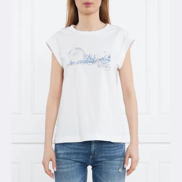Футболка стандартного кроя Peserico, белый
Футболка стандартного кроя Peserico, белый