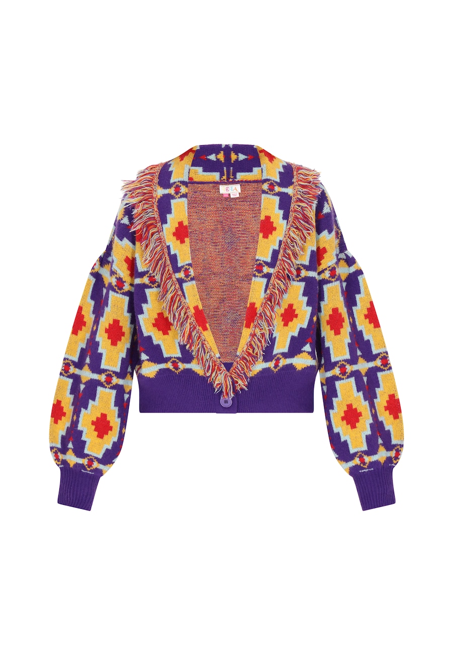Вязаный кардиган IZIA, фиолетовый
Вязаный кардиган IZIA, фиолетовый