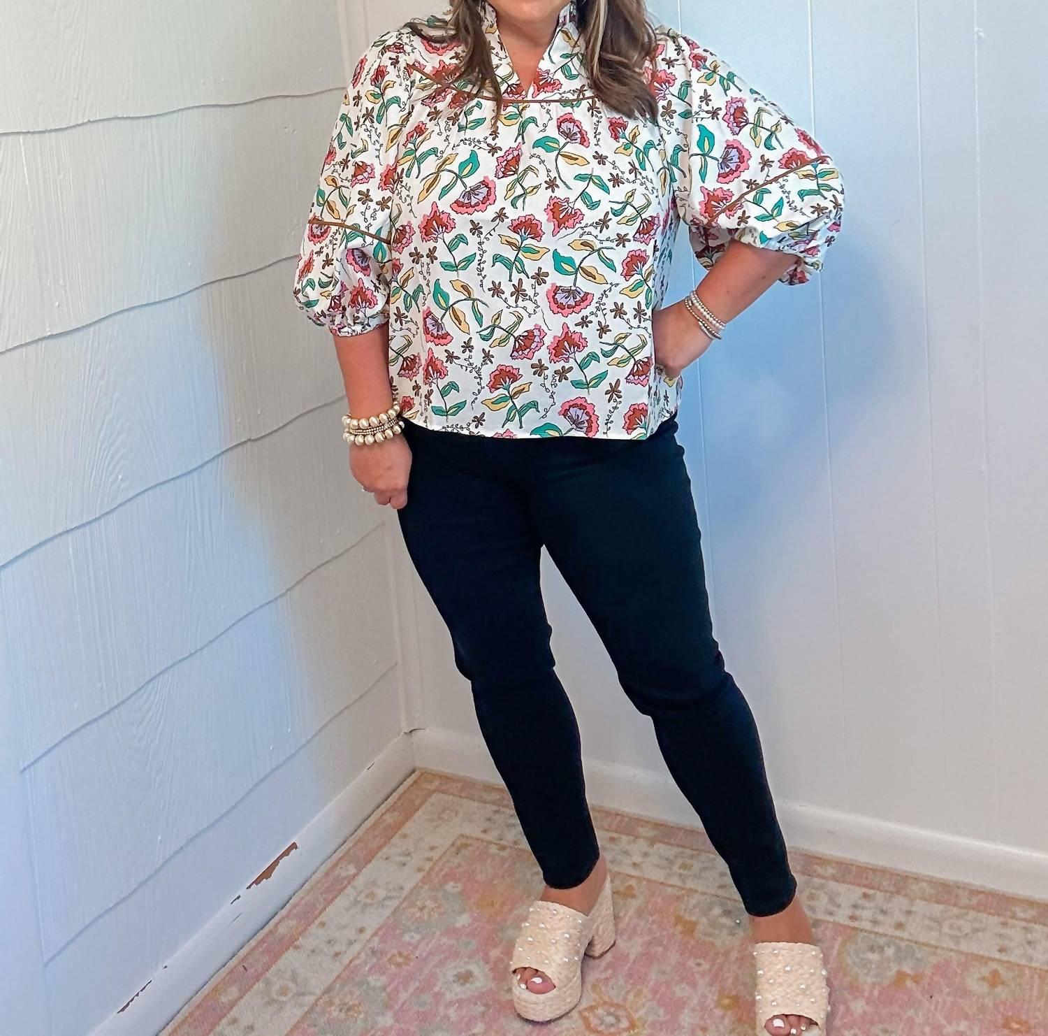 Топ Rosie с цветочным принтом в стиле гравюры на дереве Crosby by Mollie Burch, цвет woodcut floral print
Топ Rosie с цветочным принтом в стиле гравюры на дереве Crosby by Mollie Burch, цвет woodcut floral print