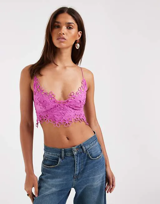 Бюстгальтер без косточек Free People Asteria цвета орхидеи
Бюстгальтер без косточек Free People Asteria цвета орхидеи
