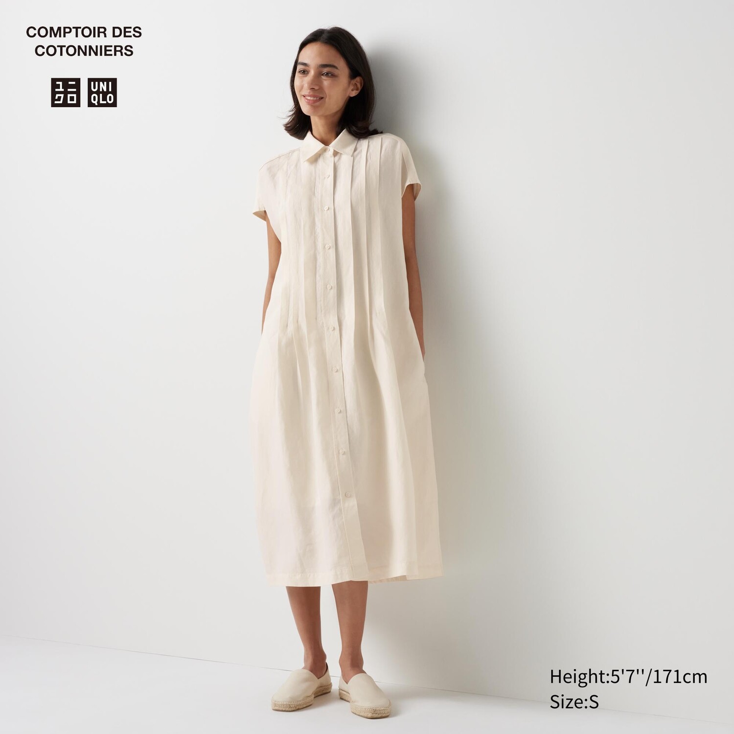 Платье-рубашка из льна UNIQLO, слоновая кость, Бежевый, Платье-рубашка из льна UNIQLO, слоновая кость
Платье-рубашка из льна UNIQLO, слоновая кость, Бежевый, Платье-рубашка из льна UNIQLO, слоновая кость