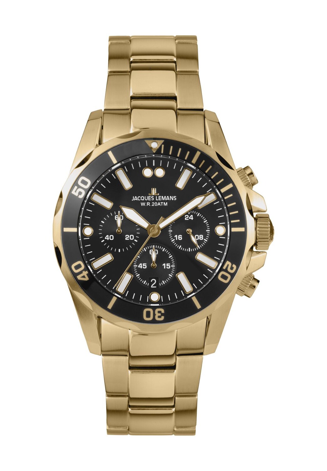 Мужской хронограф 1-2091J JACQUES LEMANS, золото
Мужской хронограф 1-2091J JACQUES LEMANS, золото