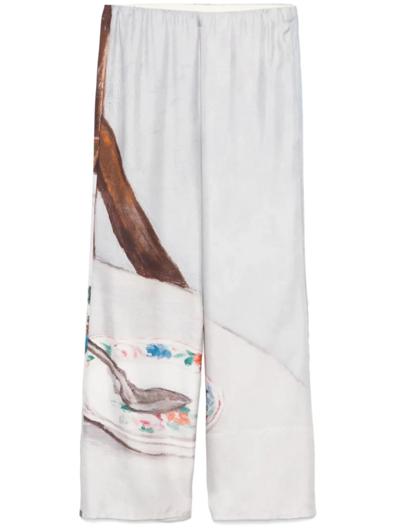 Nanushka расклешенные брюки Milon, серый
Nanushka расклешенные брюки Milon, серый