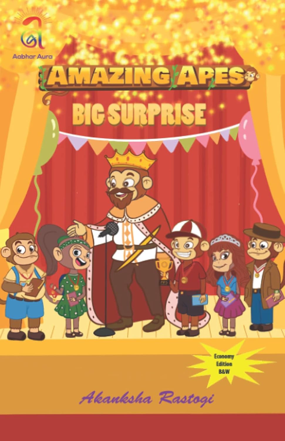 Amazing Apes - Big Surprise (B & W) (Independently published)
Amazing Apes - Big Surprise (B & W) (Independently published)