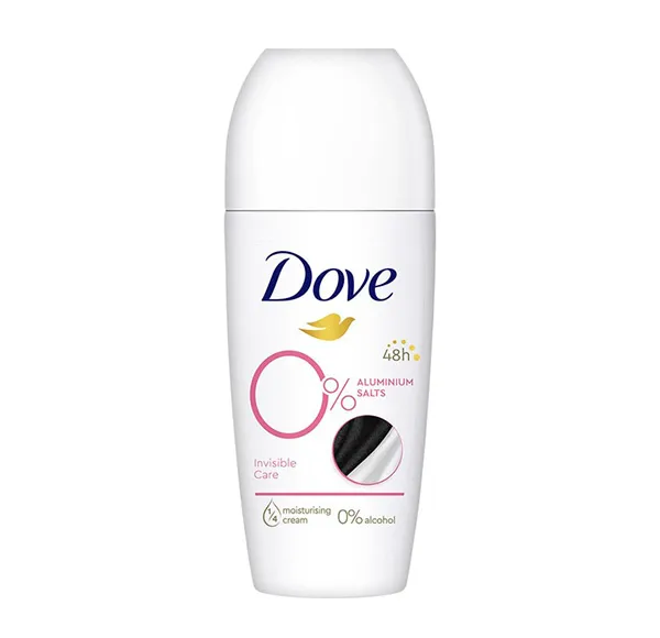 Шариковый дезодорант 0% Invisible Care Dove, 50 ml
Шариковый дезодорант 0% Invisible Care Dove, 50 ml