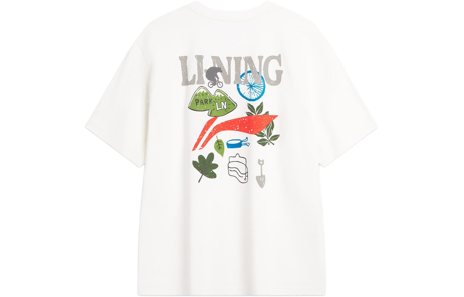 Li Ning Футболка унисекс с подкладкой, Молочно-белый
Li Ning Футболка унисекс с подкладкой, Молочно-белый