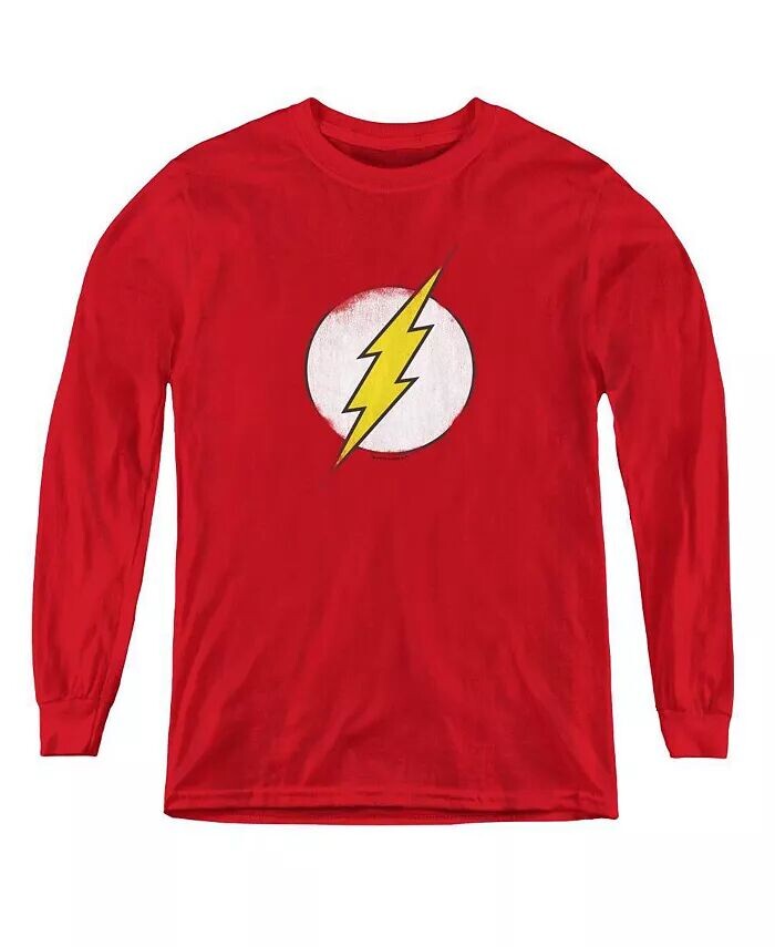 Толстовка с длинным рукавом с логотипом для мальчиков DC Comics Rough Flash, красный
Толстовка с длинным рукавом с логотипом для мальчиков DC Comics Rough Flash, красный